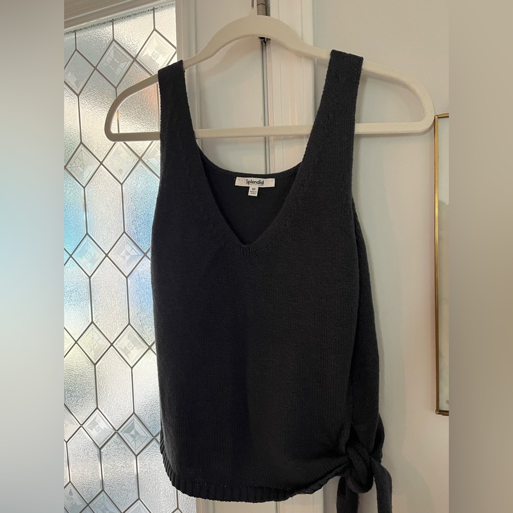 Splendid Berkeley sweater tank xs